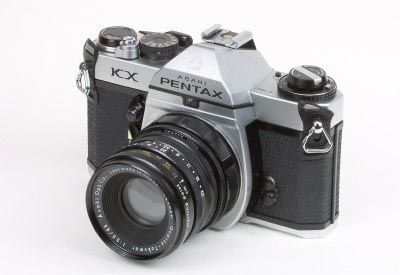 Pentax KX Data-K with 85/3.5 quartz lens