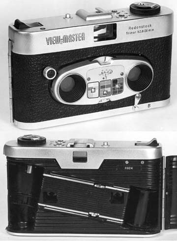 Sawyers View-Master Stereo camera MkII with Rodenstock 20/2.8 lenses.